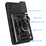 Husa pentru Samsung Galaxy A14 5G, Techsuit CamShield Series, albastru