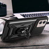Husa pentru Motorola Moto G53, Techsuit CamShield Series, albastru