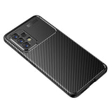 Husa pentru Samsung Galaxy A53 5G, Techsuit CarbonFiber, negru