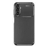Husa pentru Samsung Galaxy A14 5G, Techsuit CarbonFiber, negru
