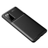 Husa pentru Samsung Galaxy S20 FE, Techsuit CarbonFiber, negru