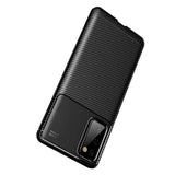 Husa pentru Samsung Galaxy S20 FE, Techsuit CarbonFiber, negru