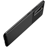 Husa pentru Samsung Galaxy S20 FE, Techsuit CarbonFiber, negru