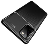 Husa pentru Samsung Galaxy S20 FE, Techsuit CarbonFiber, negru