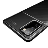 Husa pentru Samsung Galaxy S20 FE, Techsuit CarbonFiber, negru