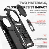 Husa pentru Honor Magic5 Lite, Techsuit CamShield Series, albastru