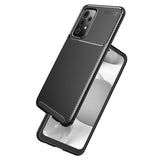 Husa pentru Samsung Galaxy A52 5G, Techsuit CarbonFiber, negru