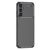 Husa pentru Samsung Galaxy A05s, Techsuit CarbonFiber, negru