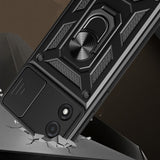 Husa pentru Motorola Moto E13, Techsuit CamShield Series, albastru
