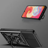 Husa pentru Samsung Galaxy A04e, Techsuit CamShield Series, albastru