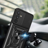 Husa pentru Samsung Galaxy A34 5G, Techsuit CamShield Series, albastru
