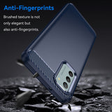 Husa pentru Nokia G42, Techsuit Carbon Silicone, albastru