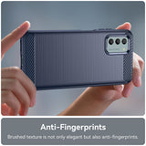 Husa pentru Nokia G42, Techsuit Carbon Silicone, albastru