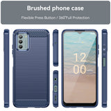 Husa pentru Nokia G42, Techsuit Carbon Silicone, albastru
