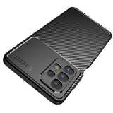 Husa pentru Samsung Galaxy A23, Techsuit CarbonFiber, negru