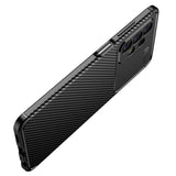 Husa pentru Samsung Galaxy A23, Techsuit CarbonFiber, negru
