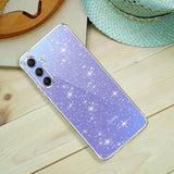 Husa pentru Samsung Galaxy A54, Techsuit SparkleSkin Series, transparenta