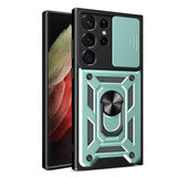 Husa pentru Samsung Galaxy S23 Ultra, Techsuit CamShield Series, albastru