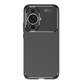 Husa pentru Huawei nova 11, Techsuit CarbonFiber, negru