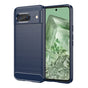 Husa pentru Google Pixel 8, Techsuit Carbon Silicone, albastru
