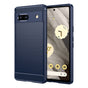Husa pentru Google Pixel 7a, Techsuit Carbon Silicone, albastru