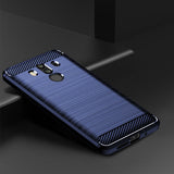 Husa pentru Huawei Mate 10 Pro, Techsuit Carbon Silicone, albastru