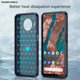 Husa pentru Nokia X20, Techsuit Carbon Silicone, albastru