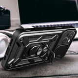 Husa pentru iPhone 15 Plus, Techsuit CamShield Series, albastru