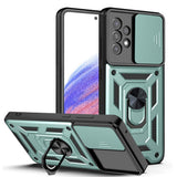 Husa pentru Samsung Galaxy A53 5G, Techsuit CamShield Series, albastru