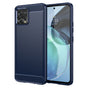 Husa pentru Motorola Moto G72, Techsuit Carbon Silicone, albastru