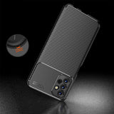 Husa pentru Samsung Galaxy A13 4G, Techsuit CarbonFiber, negru