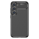 Husa pentru Samsung Galaxy S23, Techsuit CarbonFiber, negru