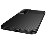 Husa pentru Samsung Galaxy S22 5G, Techsuit CarbonFiber, negru