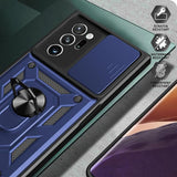 Husa pentru Samsung Galaxy Note 20 Ultra 5G, Techsuit CamShield Series, albastru
