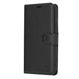 Husa pentru iPhone 12 Pro, Techsuit Leather Folio, maro