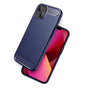 Husa pentru iPhone 13, Techsuit Carbon Silicone, albastru