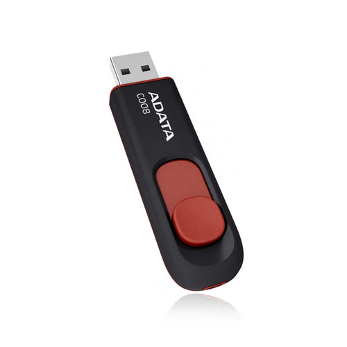 Adata Memory Stick C008 (AC008-16G-RKD), USB 2.0 Flashdrive, 16GB, Negru