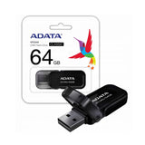 Adata Memory Stick UV240 (AUV240-64G-RBK), USB 2.0 Flashdrive, 64GB, Negru