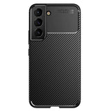 Husa pentru Samsung Galaxy S21 5G, Techsuit CarbonFiber, negru