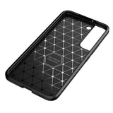 Husa pentru Samsung Galaxy S21 FE 5G, Techsuit CarbonFiber, negru