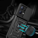 Husa pentru Motorola Edge 50 Pro, Techsuit CamShield Series, albastru
