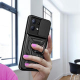 Husa pentru Motorola Edge 50 Pro, Techsuit CamShield Series, albastru