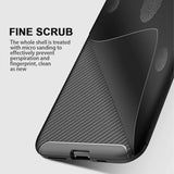 Husa pentru Samsung Galaxy S21 Ultra 5G, Techsuit CarbonFiber, negru