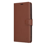 Husa pentru iPhone 12 Pro Max, Techsuit Leather Folio, maro
