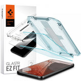 Folie de protectie pentru Samsung Galaxy S22 5G, Spigen (2 pack) Glas.tR EZ-FIT (AGL04151)