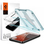 Folie de protectie pentru Samsung Galaxy S22 5G, Spigen (2 pack) Glas.tR EZ-FIT (AGL04151)