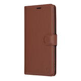 Husa pentru iPhone 13 Pro Max, Techsuit Leather Folio, maro