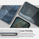 Folie de protectie pentru Samsung Galaxy S22 Ultra 5G, Spigen (2 pack) Neo Flex (AFL04137)
