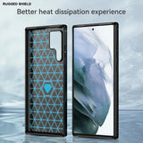 Husa pentru Samsung Galaxy S24 Ultra, Techsuit Carbon Silicone, albastru