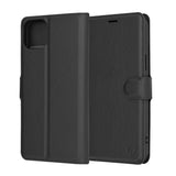 Husa pentru iPhone 15 Plus, Techsuit Leather Folio, maro